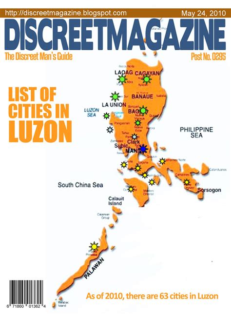 cities in luzon list